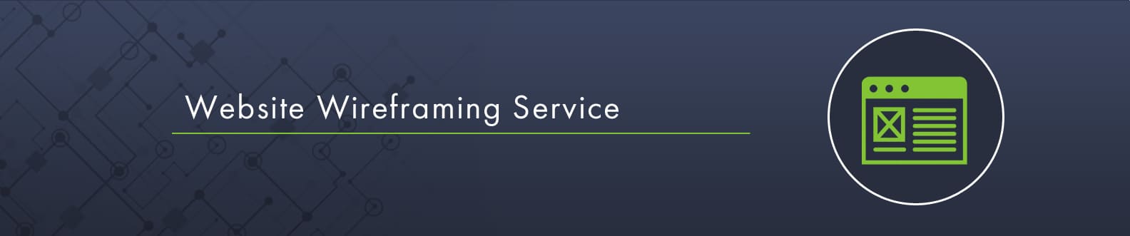 website wireframing service